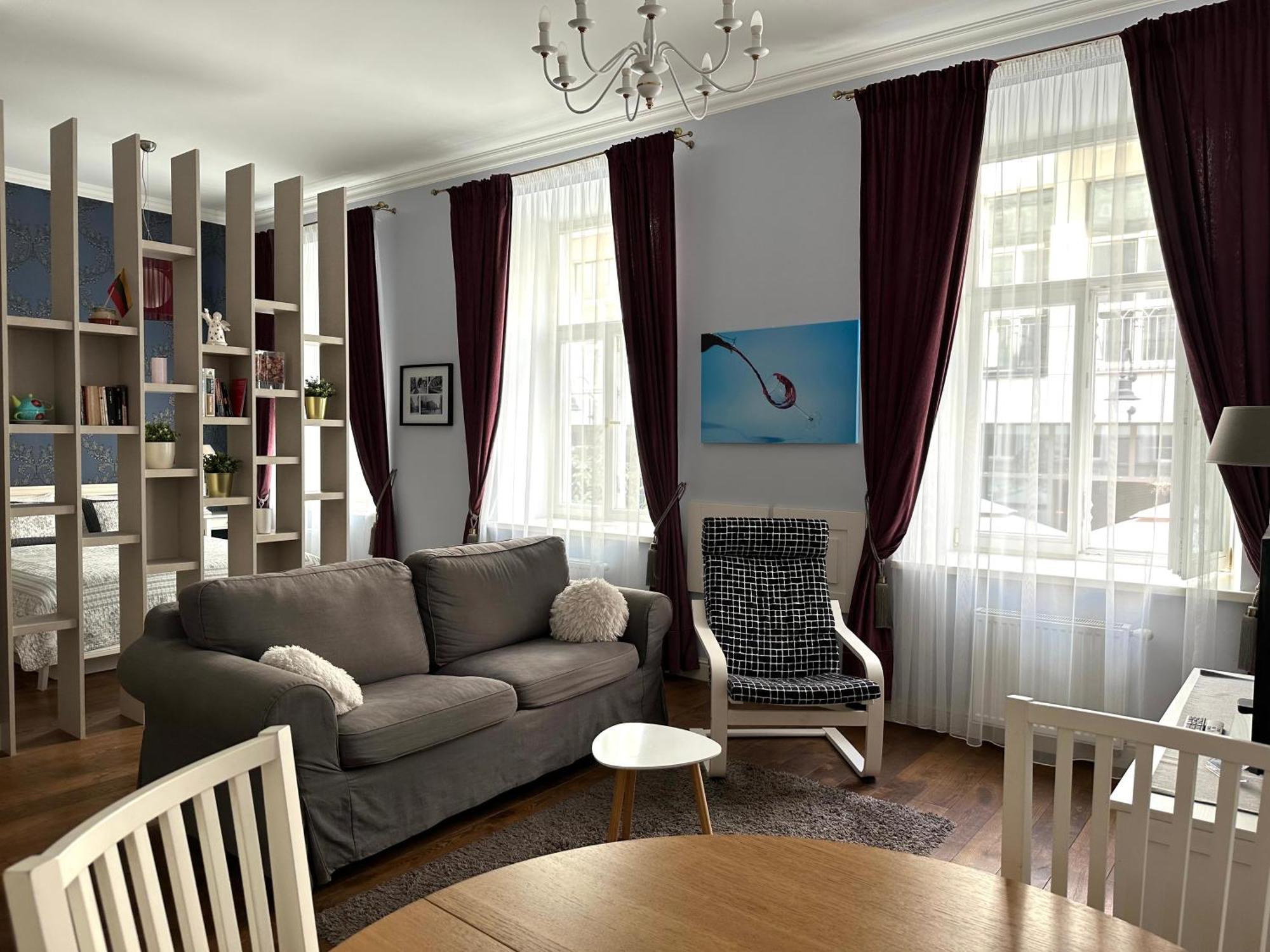 Vilnius street apartment Buitenkant foto
